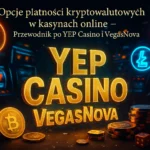 Opcje płatności kryptowalutowych w kasynach online — Przewodnik po YEP Casino i VegasNova — Automaty-online