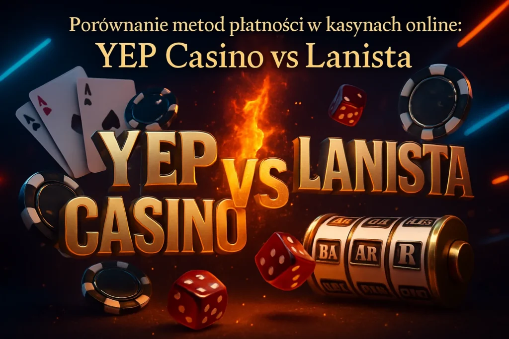Porównanie metod płatności w kasynach online: YEP Casino vs Lanista — Automaty-online